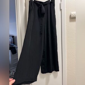 Wilfred Black Wide Legs Pants